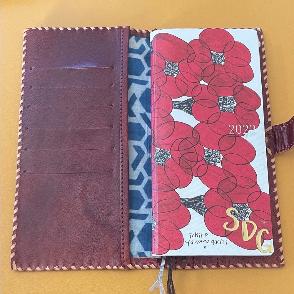 Brown Leather Cover